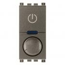 VIMAR - 19136.1.M - Univ.MASTER rotary-dimmer 230V Metal