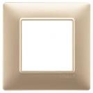 VIMAR - 14642.22 - Plate 2M techn. matt champagne