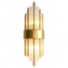 ELMARK - GILLIS WALL LAMP 2XE14 GOLD/CRYSTALS - 955GILLIS2W/GD