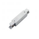 ACA LIGHTING - Straight power supply for three phase track white 4ATIW