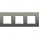 BTICINO - LNA4802M3AE Square cover plate 3х2modules -avenue-metal