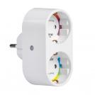 ULTRALUX - WF2P16A Wi-Fi Smart контакт, двоен, 16А, 3500W, 220-240V AC (1)