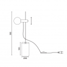 ACA LIGHTING - Настона лампа OD581T58B (2)
