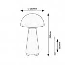 RABALUX - НАСТОЛНА ЛАМПА ISHTAR 76007 LED 3W 130lm IP44 3000K (3)