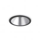 IDEAL LUX - ceiling luminaire GAME Fl1 ROUND Black&Silver  192321