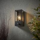 SAXBY - wall luminaire BRETON PIR  94348 E27, 28W, IP44 (5)