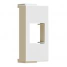 ACA LIGHTING - MODYS MOUNTING FRAME BLANK FOR KEYSTONE IVORY 1M. IP20 10101425242