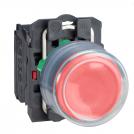SCHNEIDER ELECTRIC - Push button red with a lid 1NC Ø22mm XB5 XB5AP42