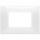 VIMAR - 09673.01 cover plate - 3 centered module white color NEVE UP