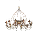 IDEAL LUX - Полилей CORTE SP12 Ruggine 097671