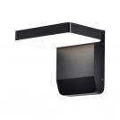 V-TAC - 20W LED Стенна Лампа Черна Квадрат 3000К IP65 SKU: 2944 VT-11020