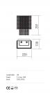 REDO GROUP - EVITA IEV W2 10 60 AP 2X33W G9 CHROME (2)