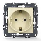 ACA LIGHTING - Контакт Шуко 16A PRIME слонова кост 1000116002
