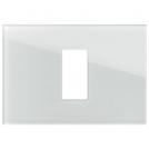 TEM - OG13GLM Frame 1/3M, color White glass, Modul Edge