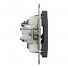 SCHNEIDER ELECTRIC - SDD114474S Sedna Design & Elements - TV/SAT Розетка 7db/3db, междинна, антрацит (2)