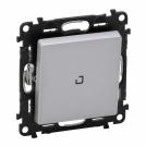 LEGRAND - Кръстат ключ с индикация Valena Life 752348 алуминий