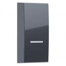 ACA LIGHTING - MODYS BUTTON WITH INDICATOR 1M. ANTHRACITE 10101333075