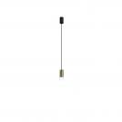 NOWODVORSKI - Hanging lamp 7870 CYLINDER SOLID BRASS S zwis • GU10 1x10W only LED • IP20