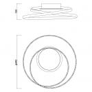 VIVALUX - LED ПЛАФОНИЕРА ODEON LED 38W 4000K VIV004609 (1)