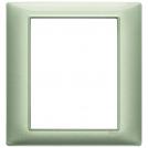 VIMAR - 14668.72 - Plate 8M techn. metallized green 