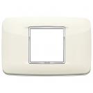 VIMAR - 20682.C01 - Round plate 2centM Bright arctic white