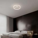 NOVA LUCE - Димируем плафон Ø60, В:16.3см.  9060286  BIANCO ⚡ LED 40W ⚡ 2580Lm ⚡ Dip Switch 3000/2700/4000К ⚡ CRI>80 ⚡ 220–240V ⚡ IP20 ✴ Бял