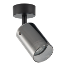 ULTRALUX - Спот стъклено GU10 220-240V AC IP20 черно RPGC1B