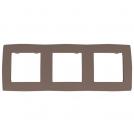 ACA LIGHTING - PRIME 3 GANG FRAME IP20 BEIGE 1000119211