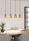 EGLO - pendant luminaire AYLES 43748 GU10, 4X3W (1)