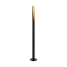 EGLO - Лампион LED 1хGU10 5W 400lm H-1370 черно/злато 97584 BARBOTTO