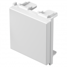 TEM - TM22MW Blank plate 2M, color White matt, Modul