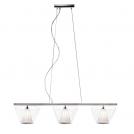 ACA LIGHTING - Пендел 950x230xH1390mm.  P014103AW  PULSE ⚡ G9 ⚡ 3Χ40W ✴ Бял