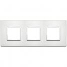 VIMAR - 21644.01 - Plate 6M (2+2+2) 71mm brilliant alumin