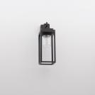 NOVA LUCE - Влагозащитен аплик  Д:14.5, Ш:20.5, В:43 см.   9492500  FIGO ⚡ E27 ⚡ 1 х 12W ⚡ 100-240V ⚡ IP65 ✴ Тъмен антрацит/Черен   (9)