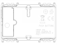 VIMAR - 6 бутонен механизъм за автоматизация home autom.control Flat 3M - 01485.AX (3)