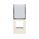 VIMAR - Адаптер Infra+ за RJ45 конектор Linea, 1M, Canvas 30341.CC