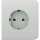 AJAX - Front panel for Schuko side socket, white, SideCover 89071.163.WH