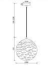 MAYTONI - Пендел DUNAS P059PL-01B E27, 1X60W (2)