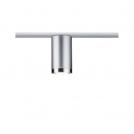 PAULMANN -  96962 URail  Tube single spot GU10 max. 10W dimmable 230V • chrome matt/chrome