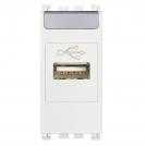VIMAR - 19345.B - USB outlet white