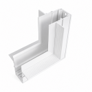 ACA LIGHTING - INNER ANGLE FOR MAGNETIC TRACK LINE RECESSED MOUNTED MT90INW MATTE WHITE
