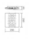 SMARTER - ceiling luminaire KATE 05-706 E27, 1 x max. 42W (1)