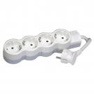 LEGRAND - Multi-outlet extension - 4x2P+E - 5 m cord