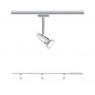 PAULMANN - 95459 URail rail spot Barelli basic set ✴GU10 max. 3x10W ◼ dimmable ~230V ✴chrome matt/chrome (1)