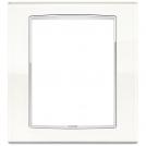 VIMAR - 20668.C71 - Classic plate 8M Glass White ice
