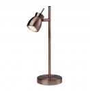 SEARCHLIGHT - EU8821-1CU Jupiter Antique Copper 1lt Table Lamp