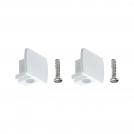 PAULMANN - Крайни бели капачки  за шини 95497  URail   End cap 2-pack