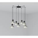 FARO - KOMBO Grey pendant lamp Ø200 68593-7L