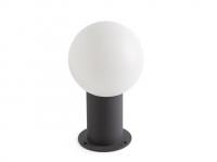 FARO - MOON-1 Dark grey post lamp structure to mistu/muffin/blub´s Ref.74433White shade Ref.7443 IP44
