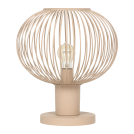TRIO - Нощна лампа Ø33 h37cm GILA – 565790166 1x E27 10W бежов (4)